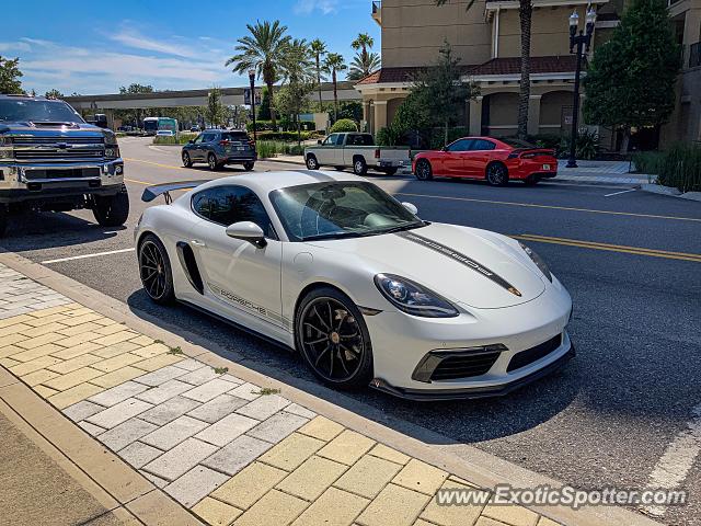 Porsche Cayman GT4 spotted in Jacksonville, Florida