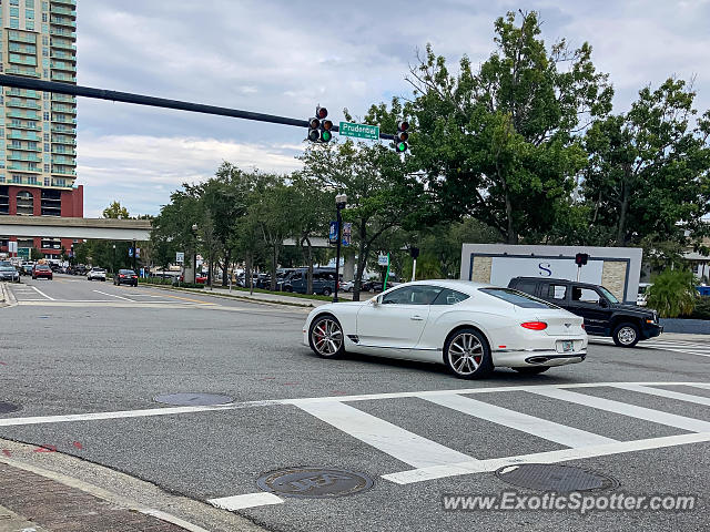 Bentley Continental spotted in Jacksonville, Florida