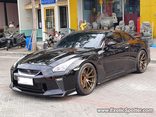 Nissan GT-R spotted in Jakarta, Indonesia