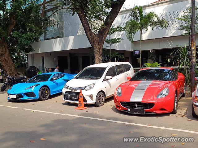 Ferrari California spotted in Jakarta, Indonesia
