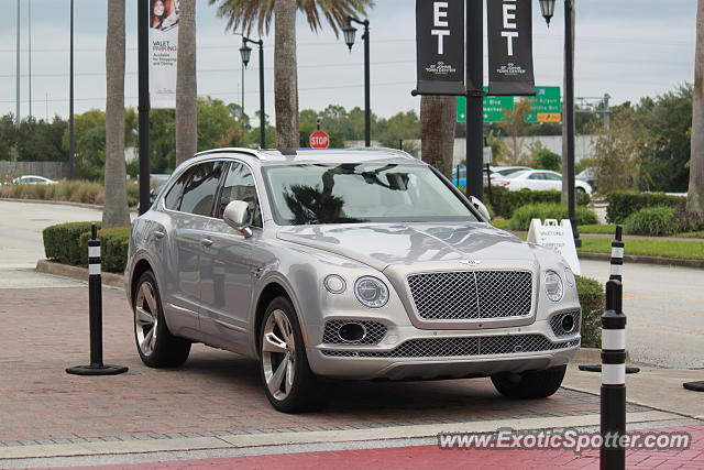 Bentley Bentayga spotted in Jacksonville, Florida