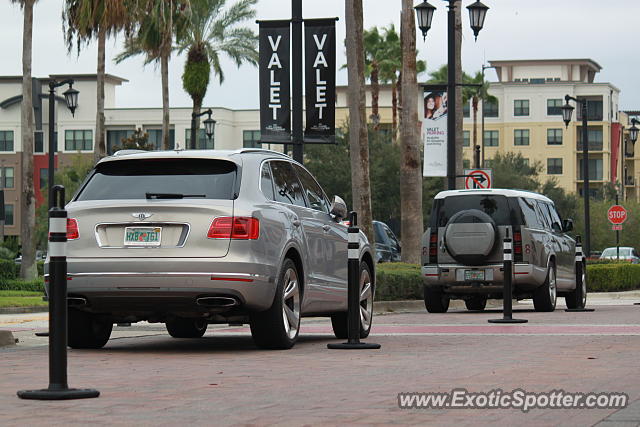 Bentley Bentayga spotted in Jacksonville, Florida