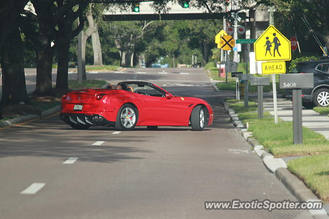 Ferrari California spotted in Tampa, Florida