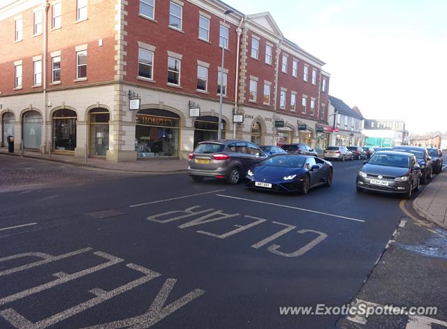 Lamborghini Huracan spotted in Wilmslow, United Kingdom