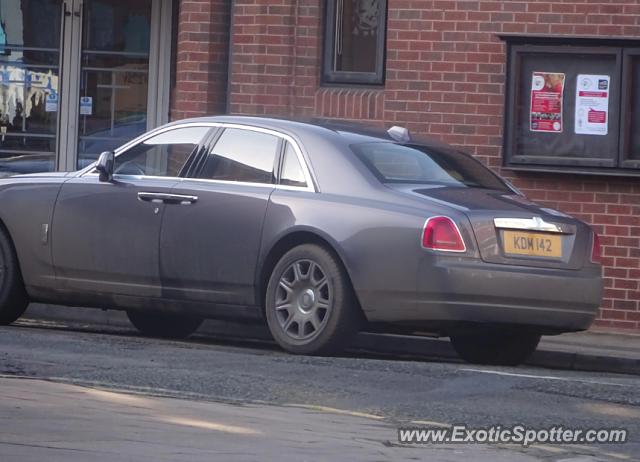 Rolls-Royce Ghost spotted in Wilmslow, United Kingdom