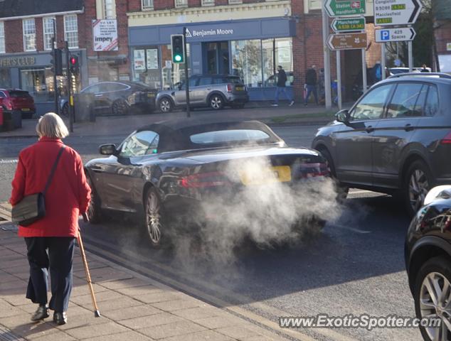 Aston Martin DB9 spotted in Wilmslow, United Kingdom
