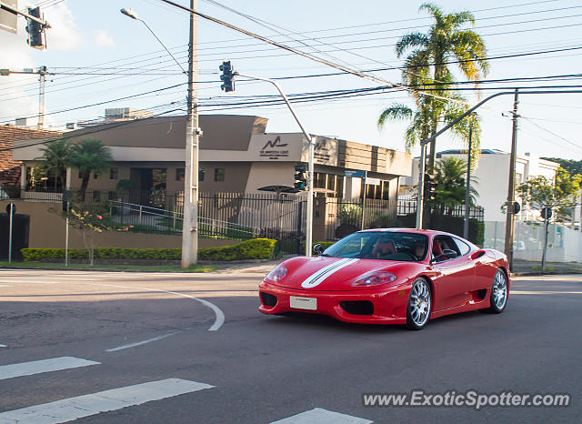 Ferrari 360 Modena spotted in Curitiba, PR, Brazil