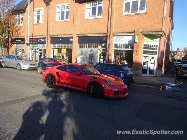 Porsche 911 GT3 spotted in Alderley Edge, United Kingdom