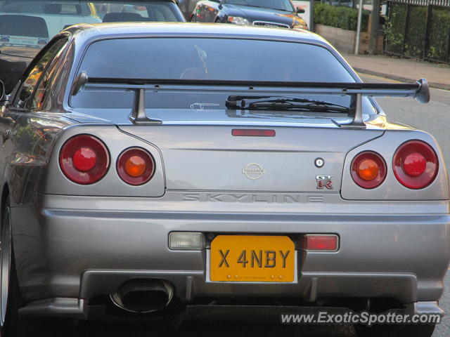Nissan Skyline spotted in Alderley Edge, United Kingdom