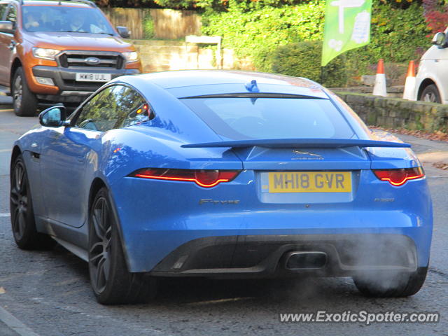 Jaguar F-Type spotted in Alderley Edge, United Kingdom