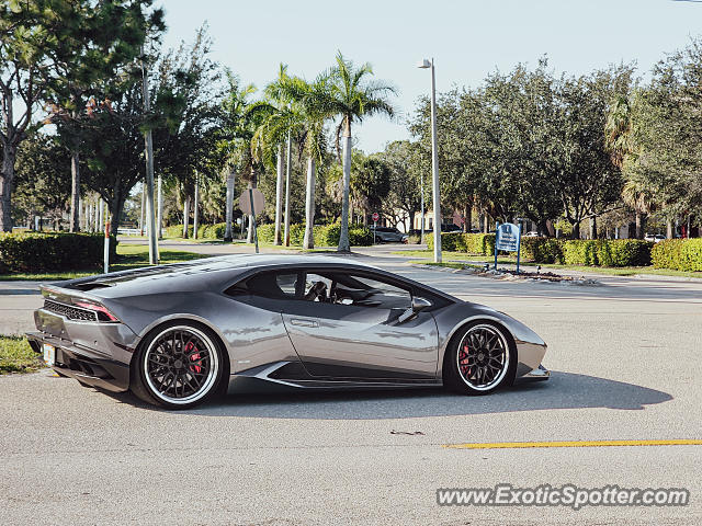 Lamborghini Huracan spotted in Bonita Springs, Florida
