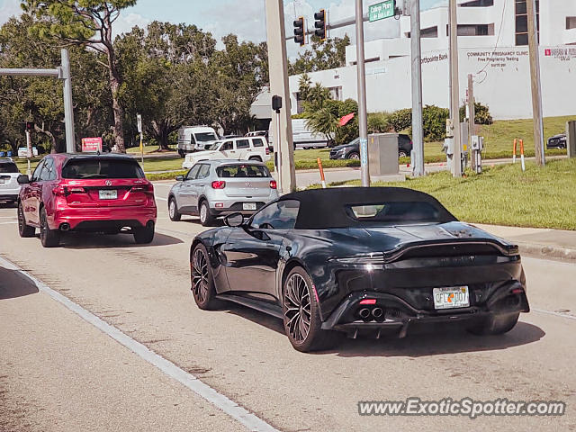 Aston Martin Vantage spotted in Cape Coral, Florida