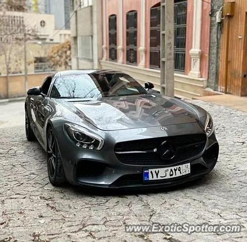 Mercedes AMG GT spotted in Tehran, Iran