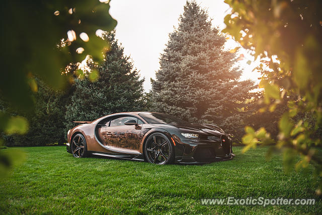 Bugatti Chiron spotted in Wayzata, Minnesota