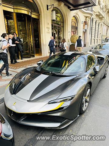Ferrari SF90 Stradale spotted in Paris, France
