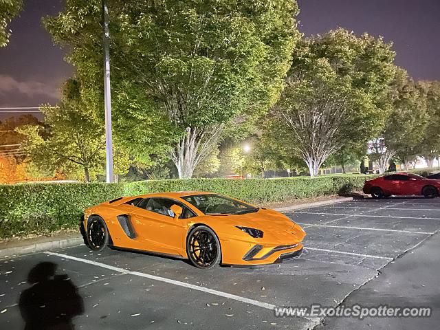 Lamborghini Aventador spotted in Charlotte, North Carolina