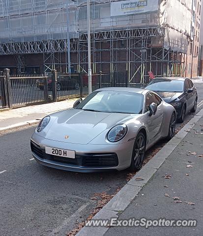 Porsche 911 spotted in Manchester, United Kingdom