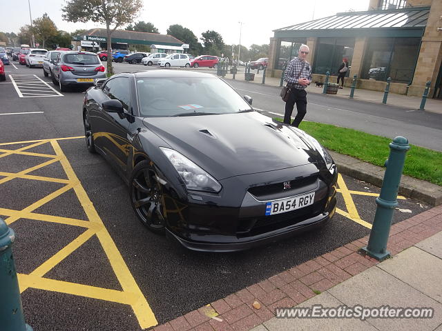 Nissan GT-R spotted in Morecambe, United Kingdom