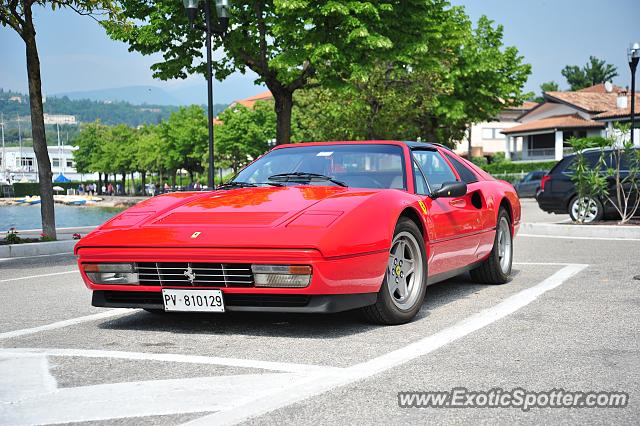 Ferrari 328 spotted in Garda, Italy