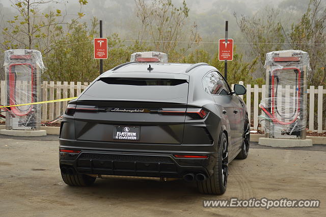 Lamborghini Urus spotted in Malibu, California