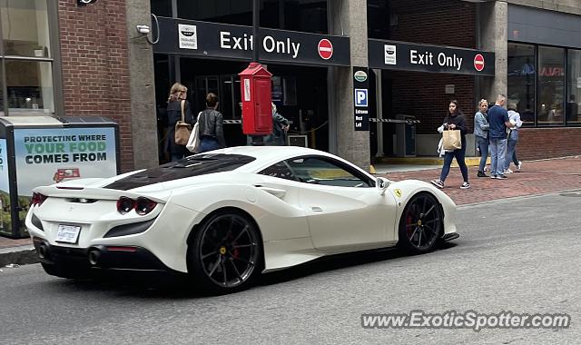 Ferrari F8 Tributo spotted in Boston, Florida