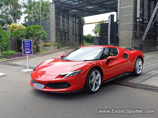 Ferrari 488 GTB spotted in Jakarta, Indonesia