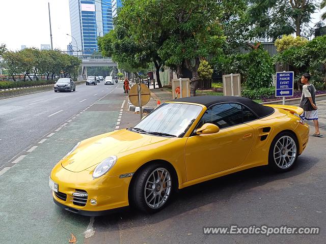 Porsche 911 Turbo spotted in Jakarta, Indonesia