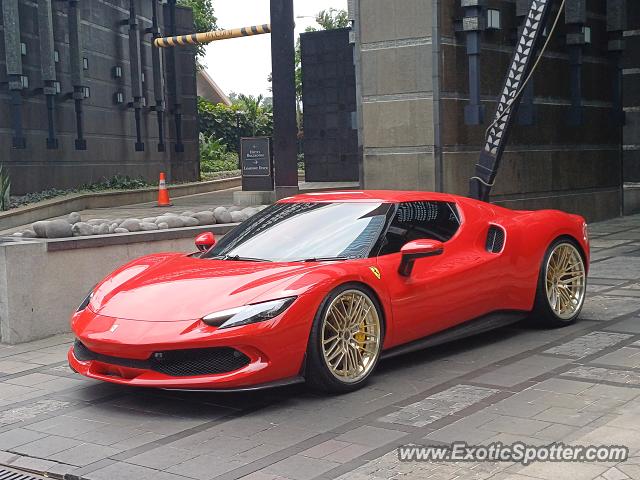 Ferrari 488 GTB spotted in Jakarta, Indonesia