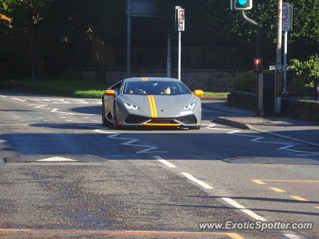 Lamborghini Huracan spotted in Alderley Edge, United Kingdom