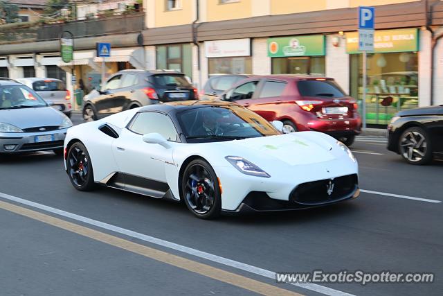 Maserati MC12 spotted in Modena, Italy