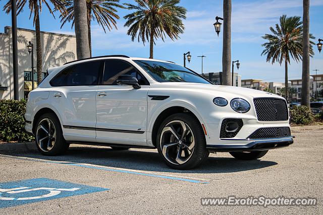 Bentley Bentayga spotted in Jacksonville, Florida