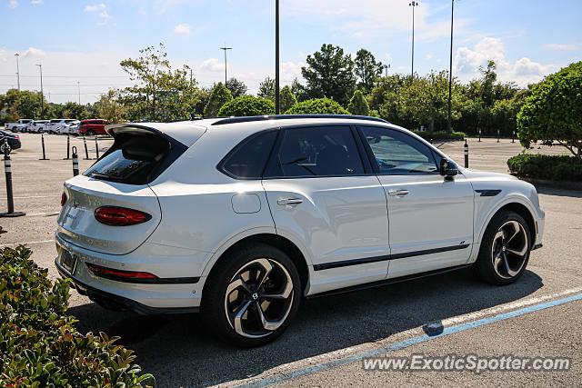 Bentley Bentayga spotted in Jacksonville, Florida