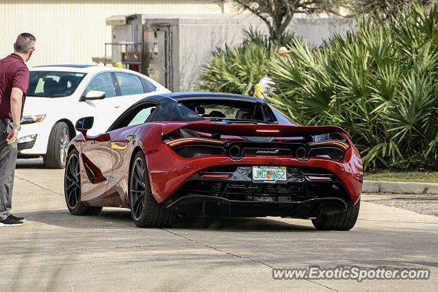 Mclaren 720S spotted in Amelia Island, Florida