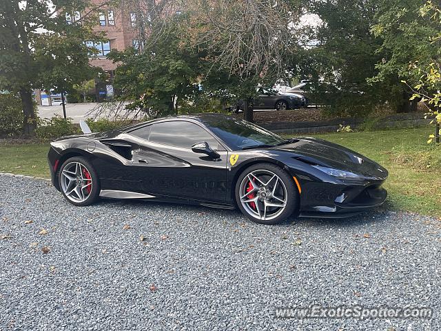 Ferrari F8 Tributo spotted in Bar harbor, Maine