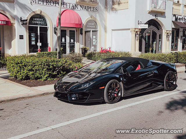 Lamborghini Huracan spotted in Naples, Florida