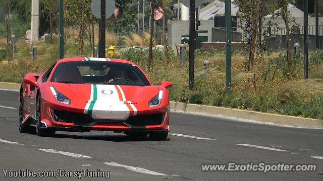 Ferrari 488 GTB spotted in Santiago, Chile