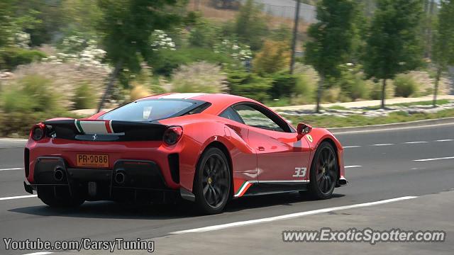 Ferrari 488 GTB spotted in Santiago, Chile