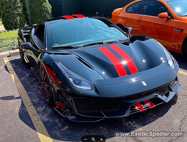 Ferrari 488 GTB spotted in Birmingham, Michigan