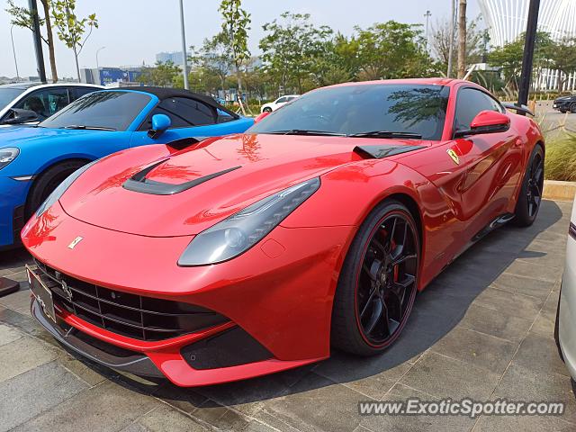 Ferrari F12 spotted in Jakarta, Indonesia