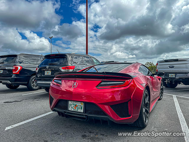 Acura NSX spotted in Jacksonville, Florida