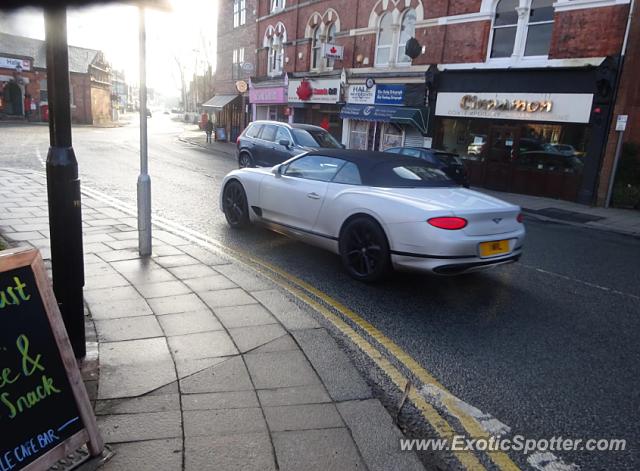 Bentley Continental spotted in Altrincham, United Kingdom
