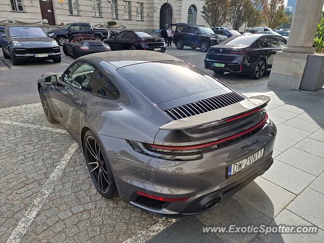 Porsche 911 Turbo spotted in Warsaw, Poland