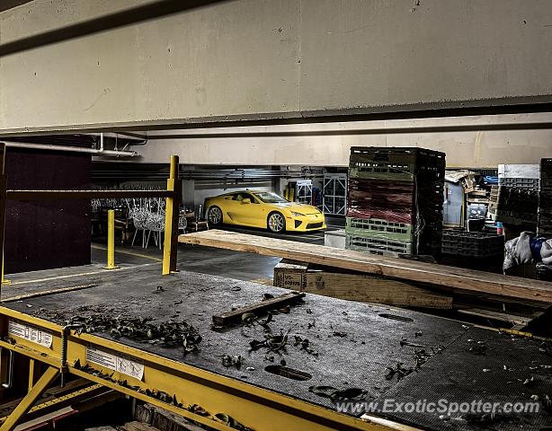Lexus LFA spotted in Costa Mesa, California