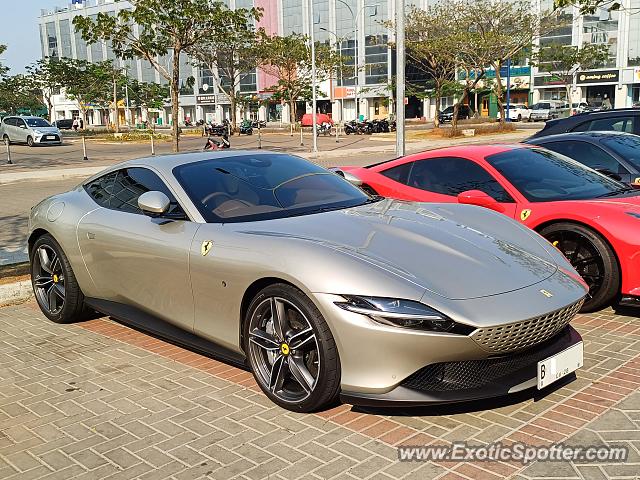 Ferrari Roma spotted in Jakarta, Indonesia