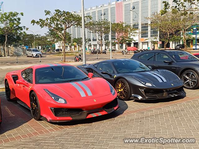 Ferrari 488 GTB spotted in Jakarta, Indonesia