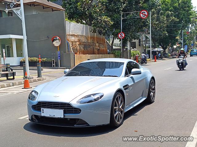 Aston Martin Vantage spotted in Jakarta, Indonesia