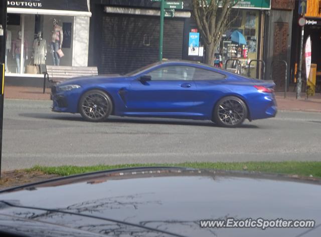 BMW M8 spotted in Wilmslow, United Kingdom