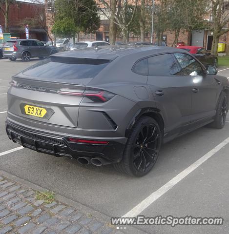 Lamborghini Urus spotted in Wilmslow, United Kingdom