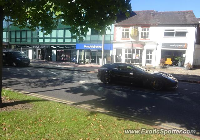 Ferrari GTC4Lusso spotted in Wilmslow, United Kingdom