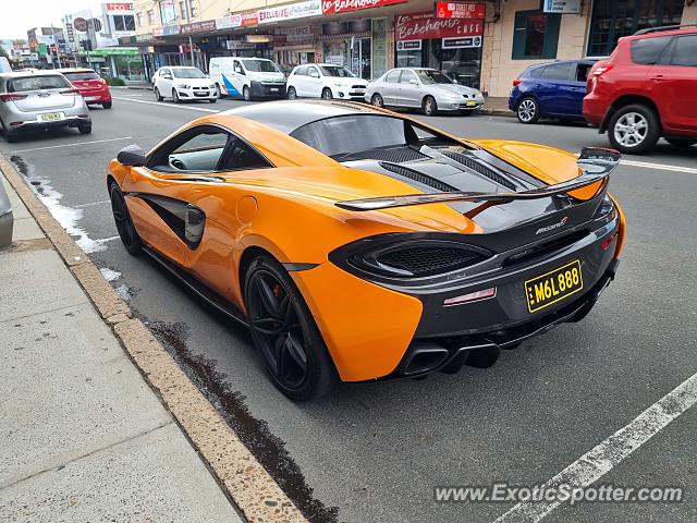 Mclaren 570S spotted in Penrith, Australia
